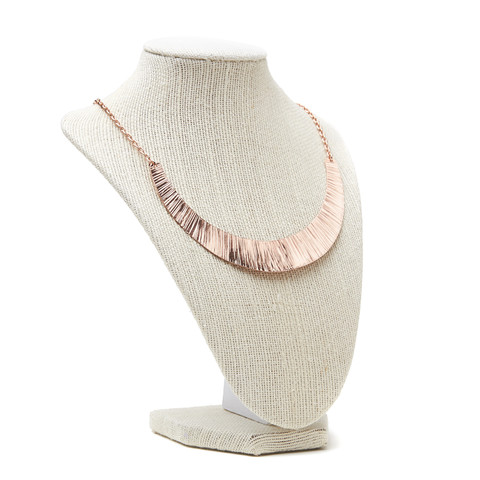Plate Necklace {Rose Gold}