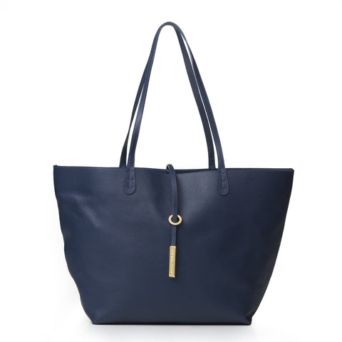 Dariana Tote with Leather Toggle